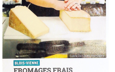 Blois-Vienne : Fromages frais (Loir & Cher info 12/2022)